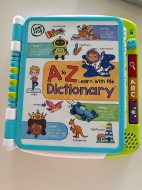 Leap Frog A to Z Learn With Me Dictionary - Teal/Green